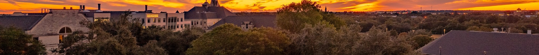 Picture Of Campus At Sunset